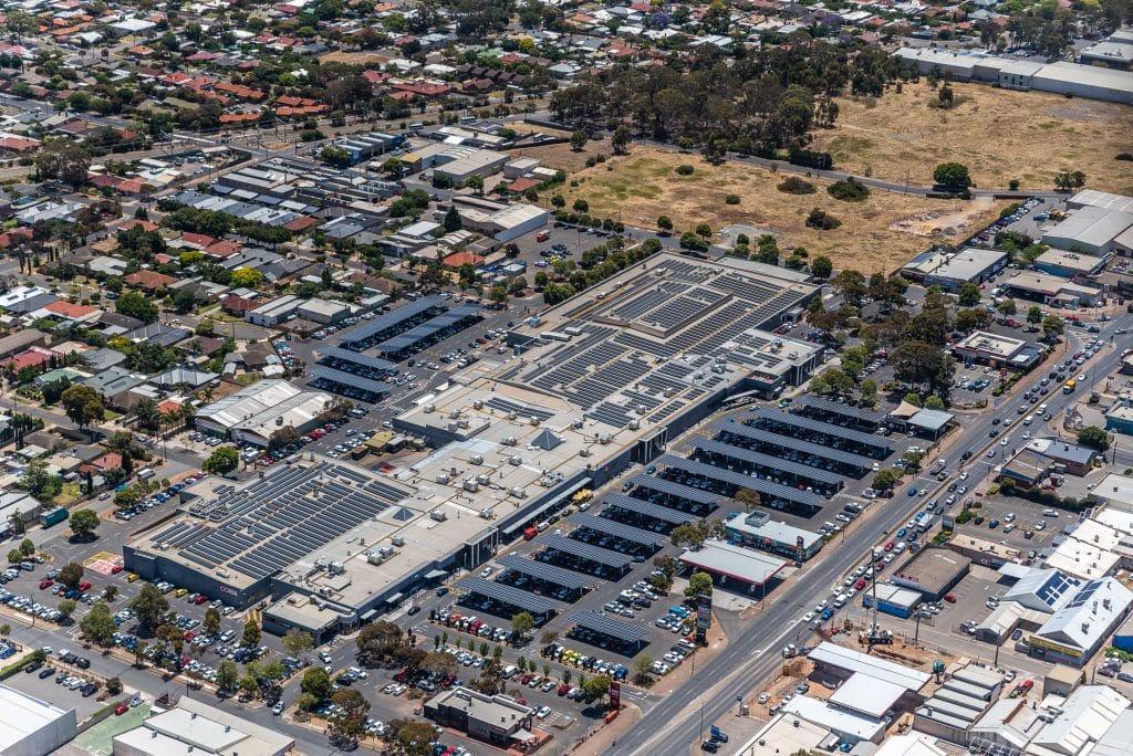 Edwardstown Shopping Center - Solar Car Park - Shade And Membrane