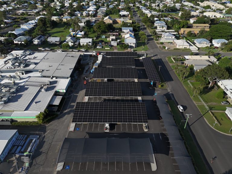 Frenchville Car Park Shade Structures