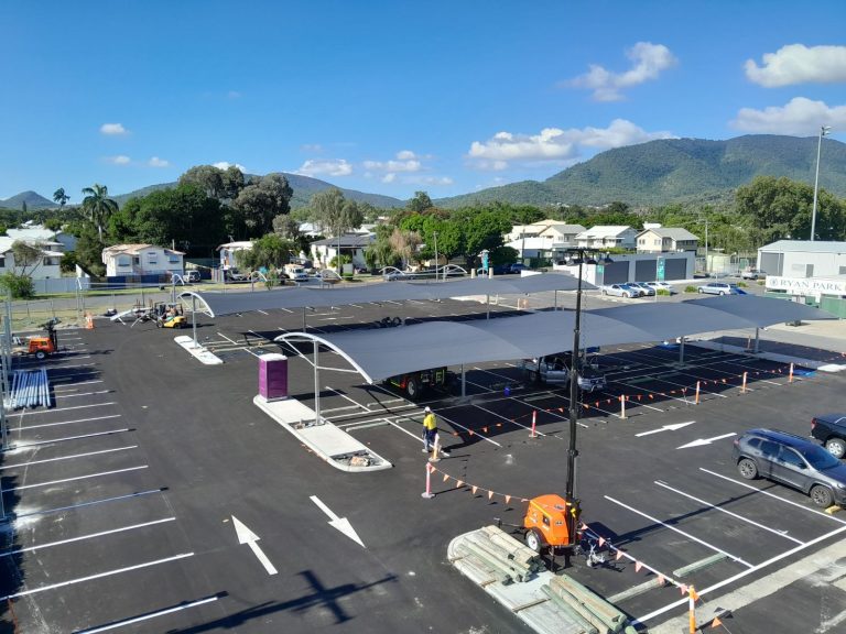 Frenchville Car Park Shade Structures