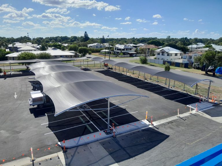 Frenchville Car Park Shade Structures