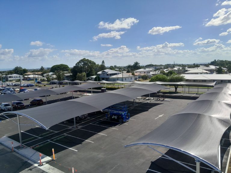 Frenchville Car Park Shade Structures